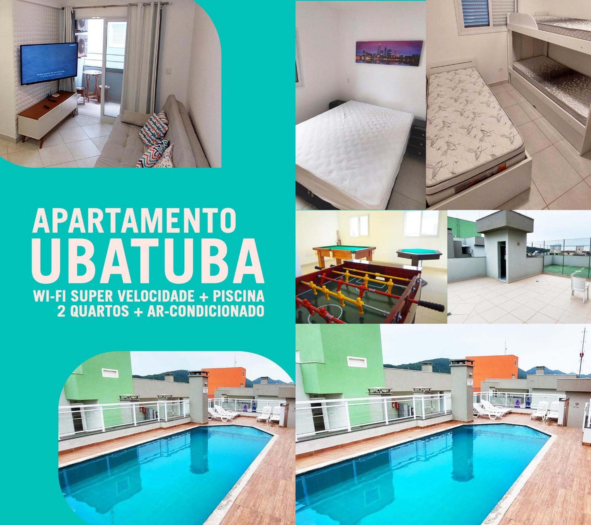 Apartamento Ubatuba Itagua - Ar - Wifi Buitenkant foto
